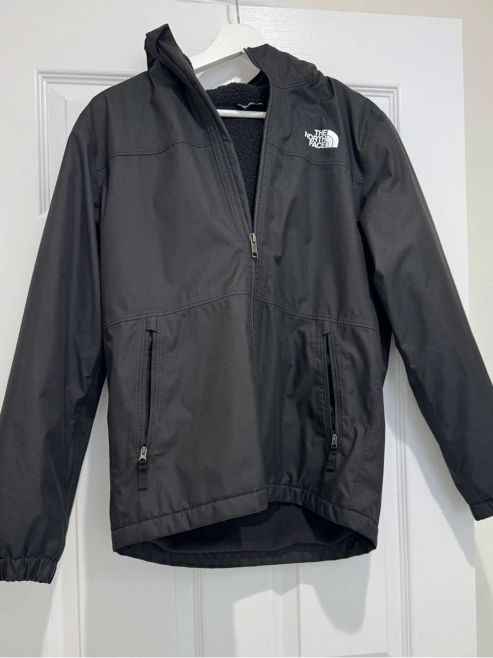 The North Face Boys XL 14/16 Black Hooded Insulated Jacket